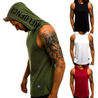 Regata Masculina Gym com Capuz