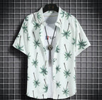 Conjunto Havaiano Camisa + Shorts Masculino