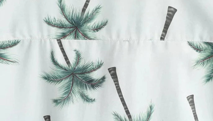 Conjunto Havaiano Camisa + Shorts Masculino