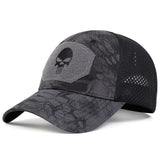 Boné Masculino Skull Aba Curva