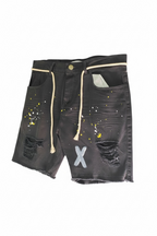 Bermuda Masculina Jogado Preta