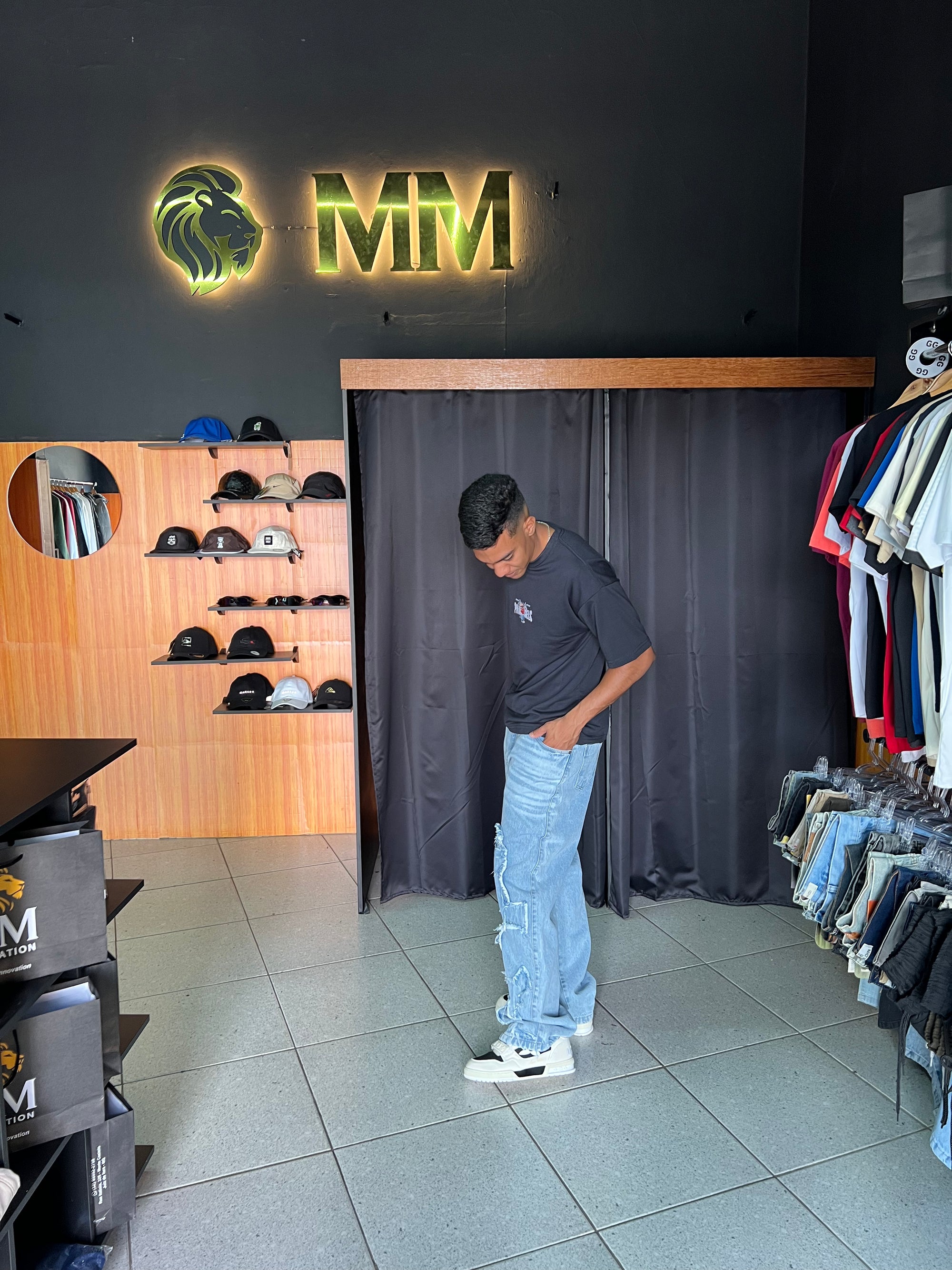 CALÇA MASCULINA JEANS STREET