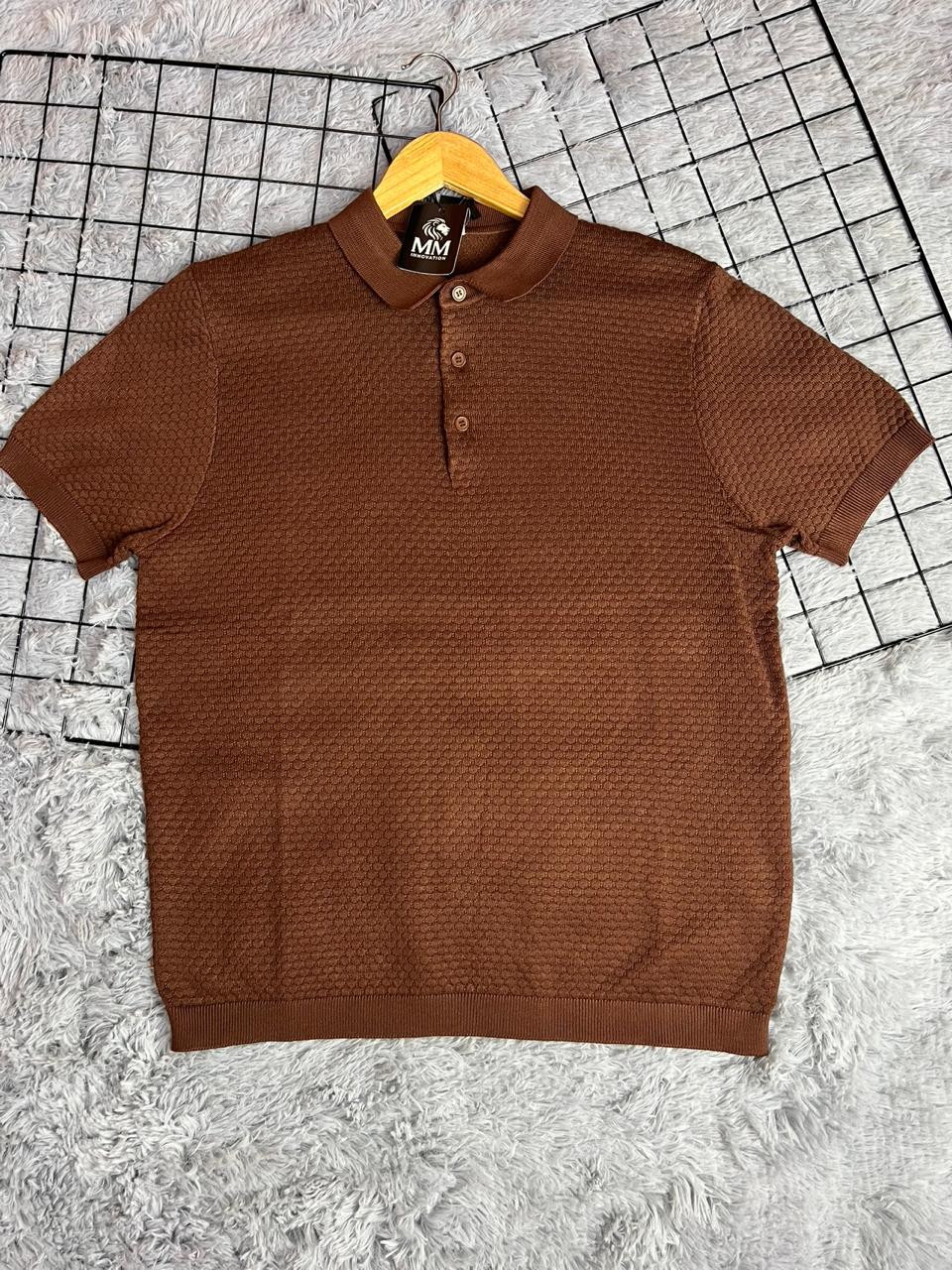 Camisa Exclusiva Gola Crochê