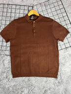 Camisa Exclusiva Gola Crochê