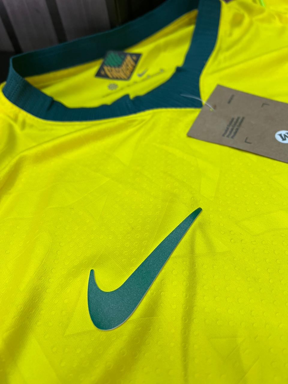 CAMISA DA SELEÇÃO BRASILEIRA- MALHA TAILANDESA (modelo torcedor)