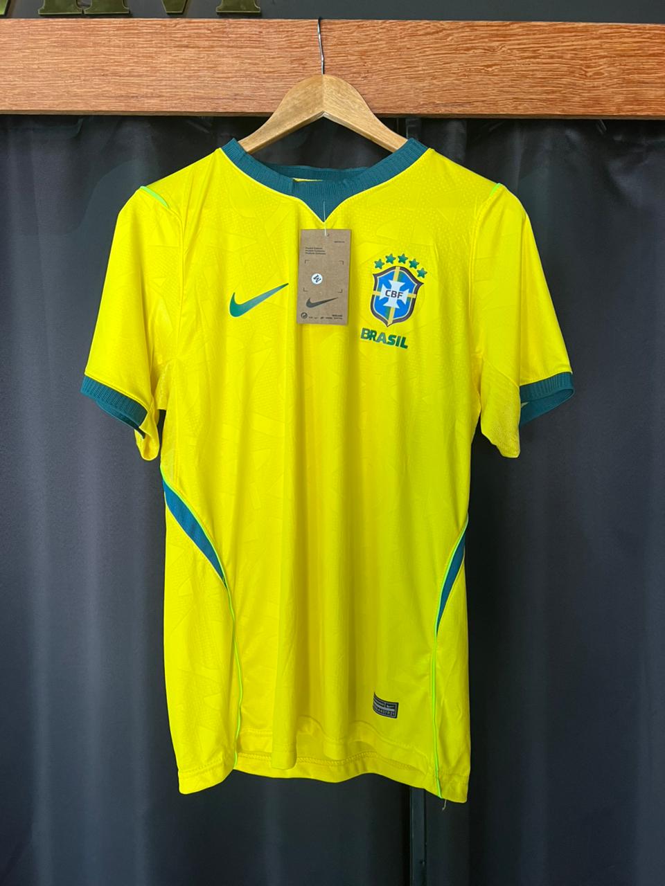 CAMISA DA SELEÇÃO BRASILEIRA- MALHA TAILANDESA (modelo torcedor)